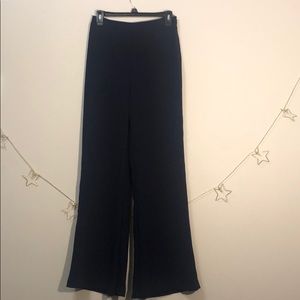 Forever 21 Navy Blue Wide leg Pants